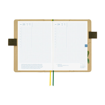 2026 Hobonichi Techo English Cousin Book / Tolight: Garden of Botany 《January Start | English | A5》