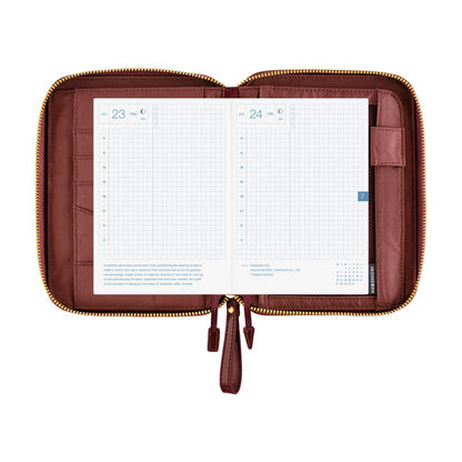 2026 Hobonichi Techo English Original Book + Single Color: Amarone《January Start | English | A6》