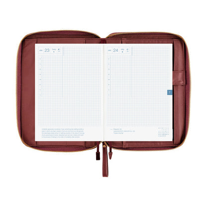 2026 Hobonichi Techo English Cousin Book / Single Color: Amarone《January Start | English | A5》