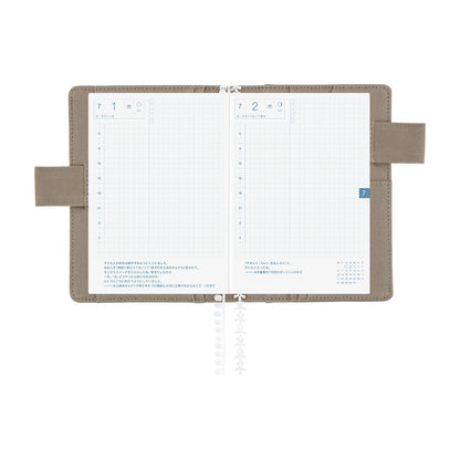 2026 Hobonichi Techo English Original Book + iyo okumi: A Story About Me《January Start | English | A6》