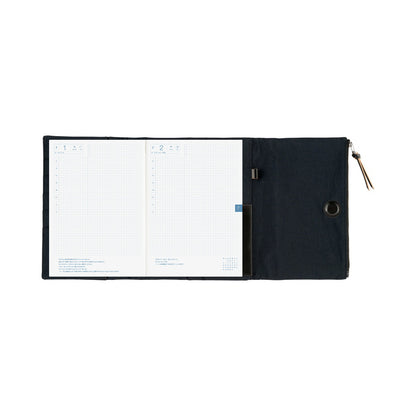 Tragen: Black《A5 Hobonichi Cousin Cover》