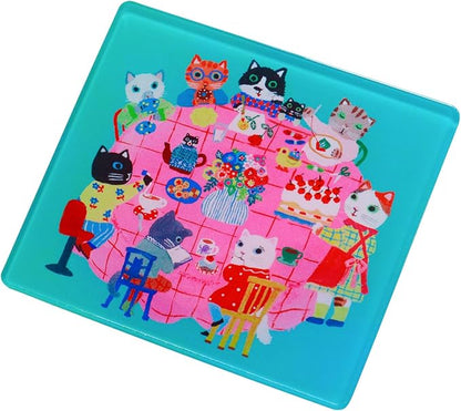 Cat's Supper Stamp Mat · Sanby x Yumi Kitagishi