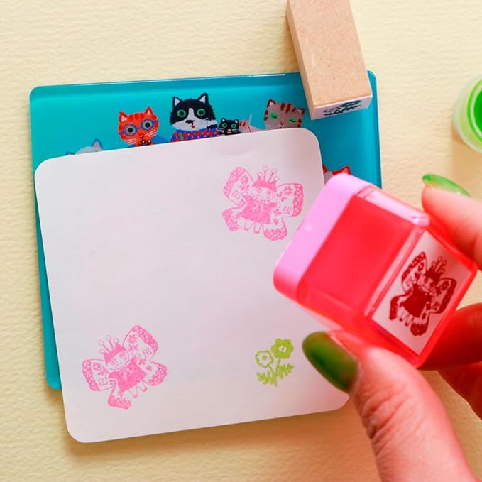 Cat's Supper Stamp Mat · Sanby x Yumi Kitagishi