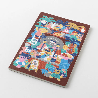 Coffee Yuru Log B6 Notebook · Midori