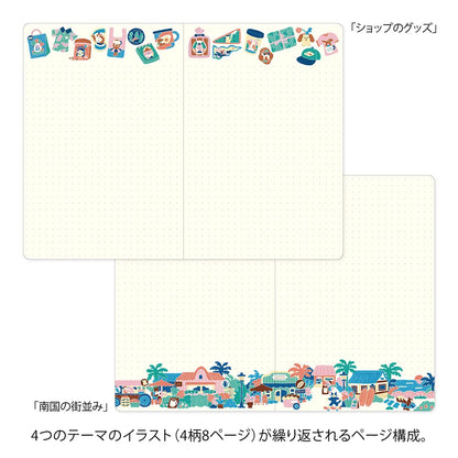 Coffee Yuru Log B6 Notebook · Midori