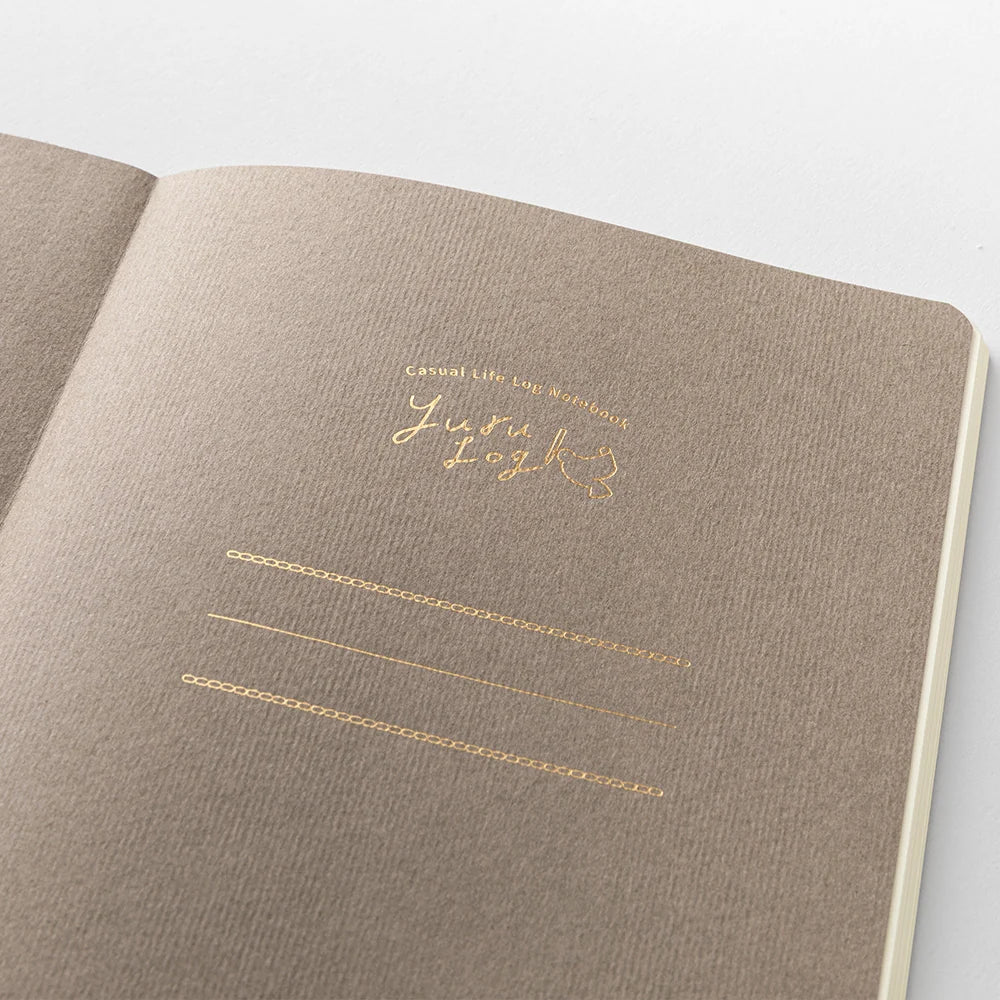 Coffee Yuru Log B6 Notebook · Midori