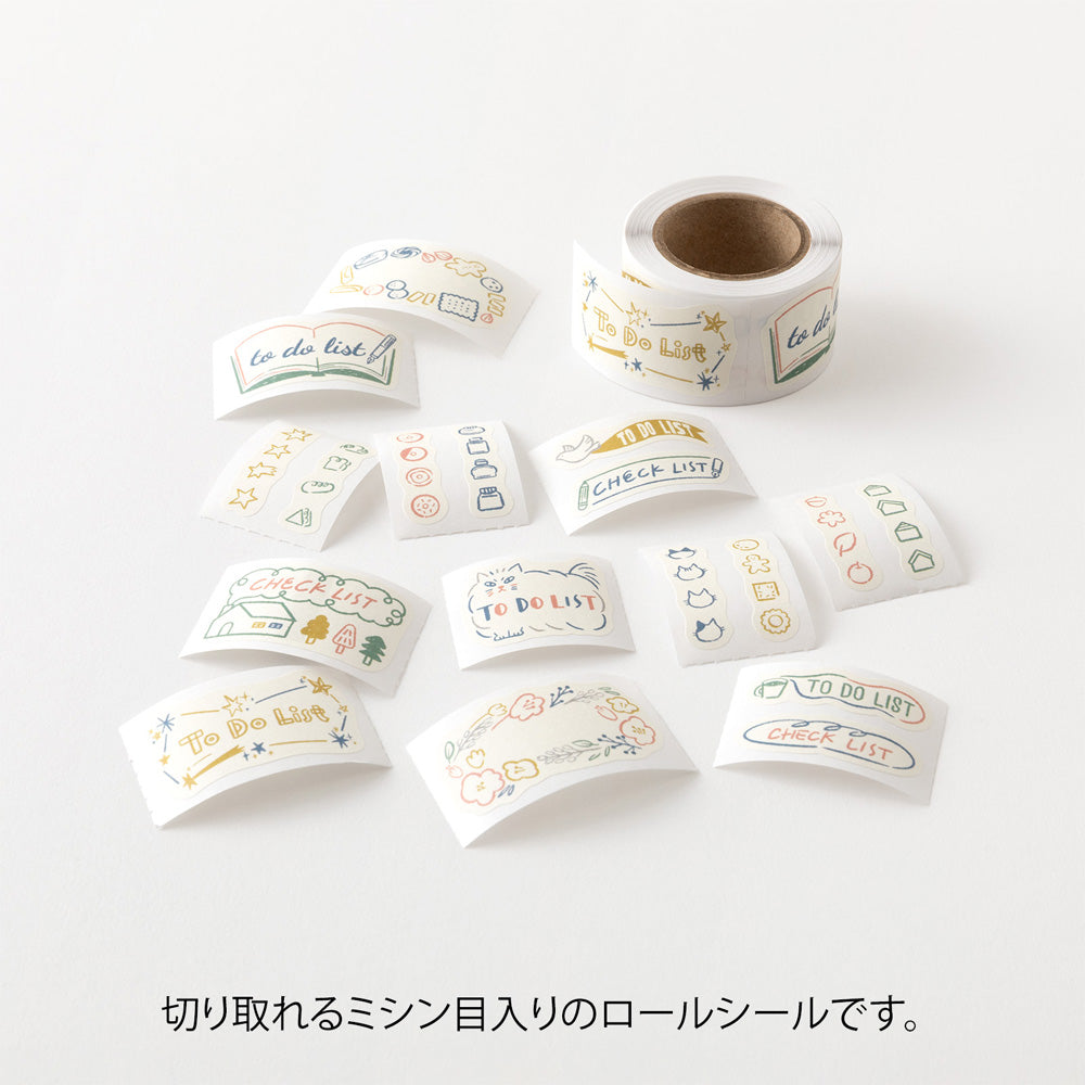 List Yuru Log Sticker Roll · Midori