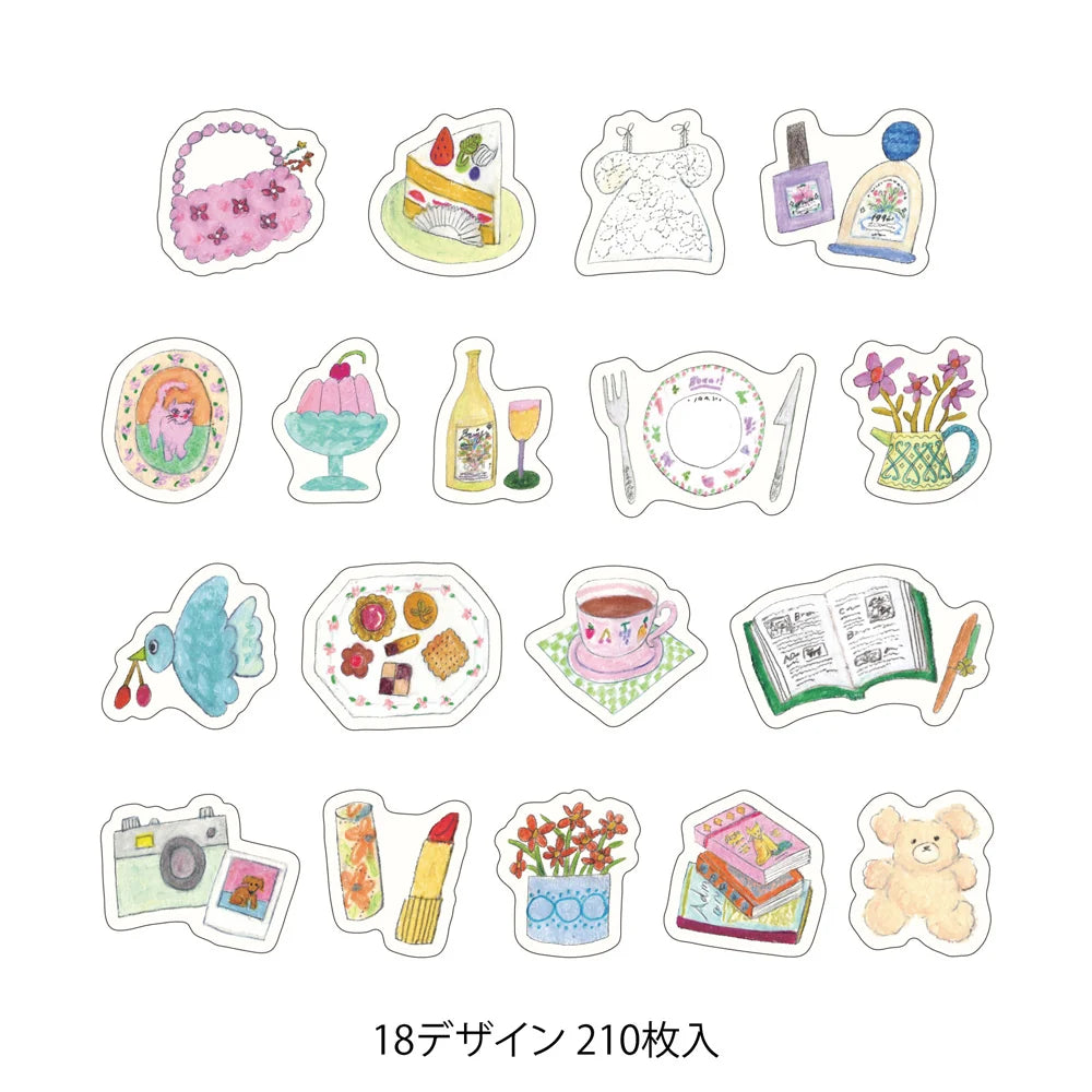Motifs Yuru Log Sticker Roll · Midori