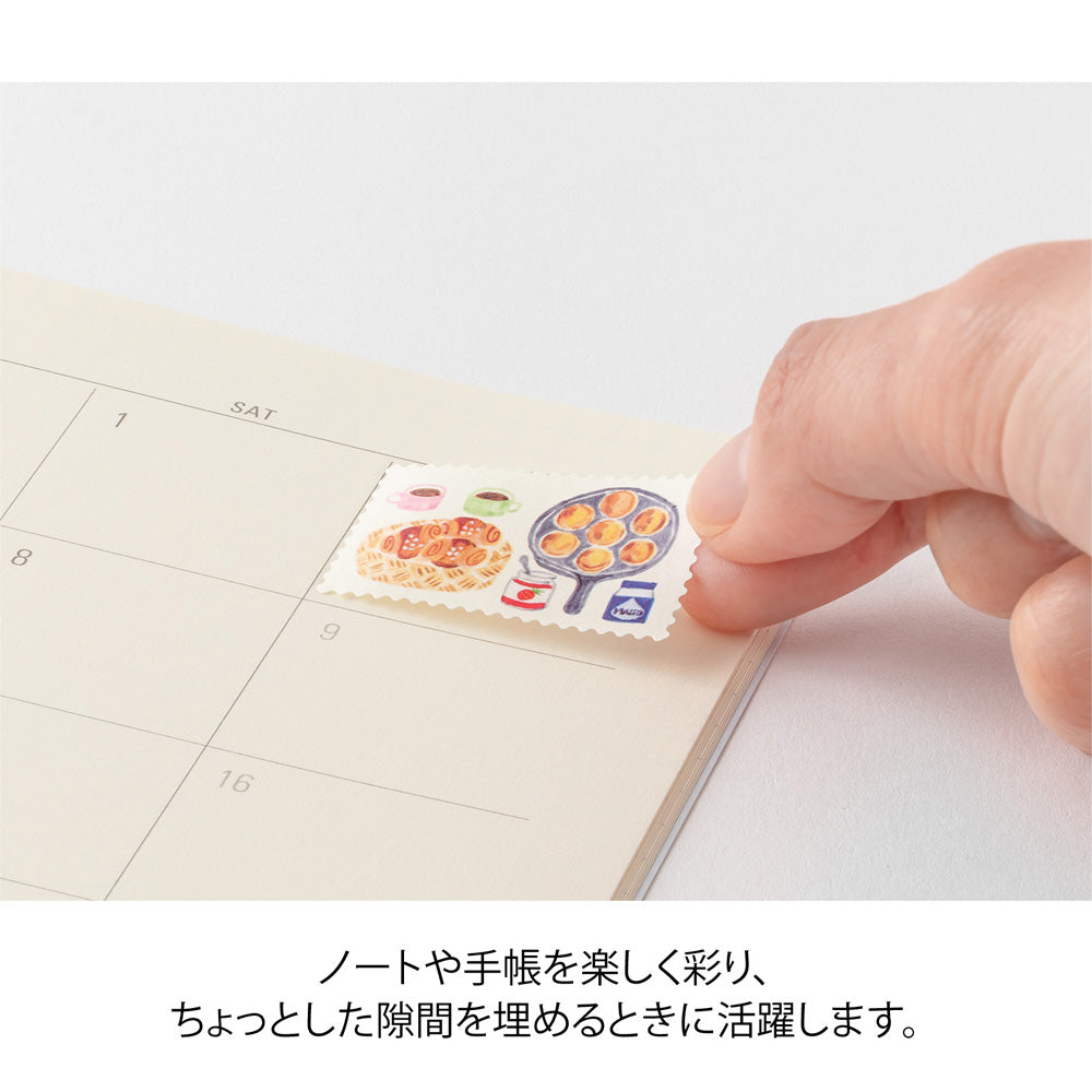 Stamps Yuru Log Sticker Roll · Midori