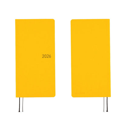 2026 Hobonichi English Weeks Mega / Colors: Full Moon Yellow《January Start | English》