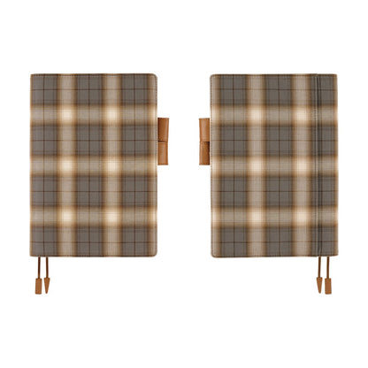 2026 Hobonichi Techo English Cousin Book / Shirt Fabric: Foggy Plaid 《January Start | English | A5》