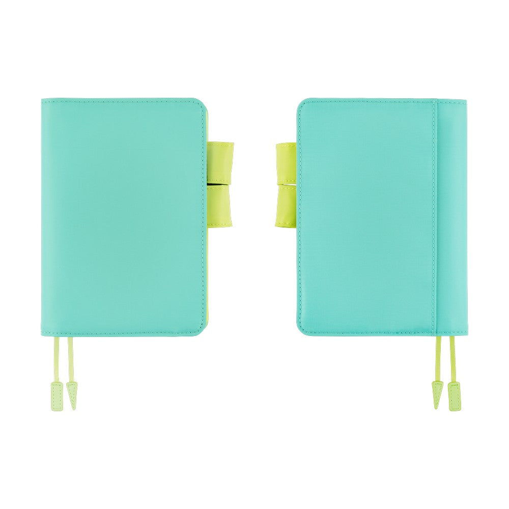 2026 Hobonichi Techo English Original Book + Colors: Aqua Lime Cover《January Start | English | A6》