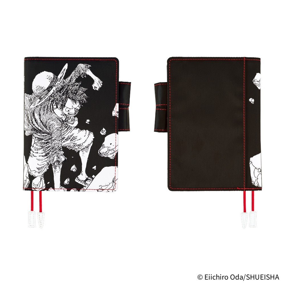 2026 Hobonichi Techo English Original Book + ONE PIECE magazine: Straw Hat Luffy (Black)《January Start | English | A6》