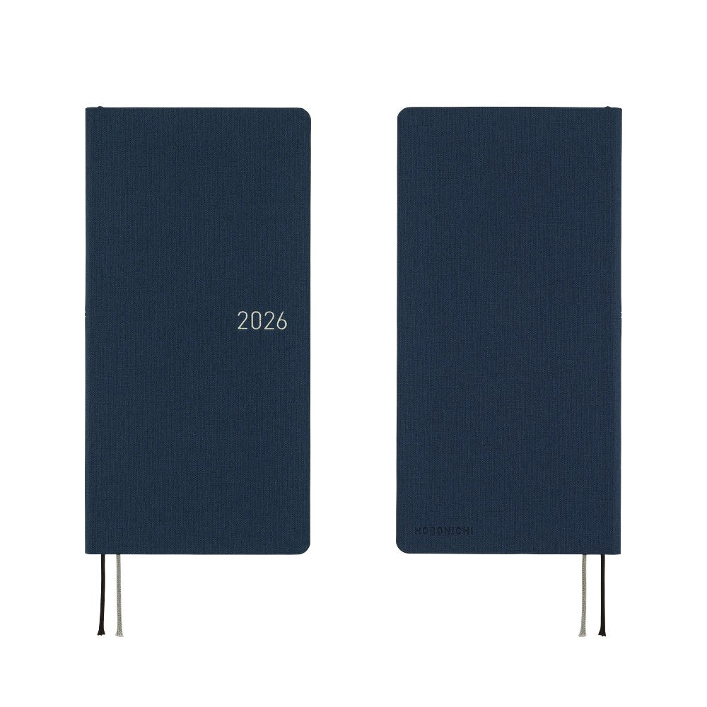 2026 Hobonichi English Weeks Mega / Colors: Cosmo Blue《January Start | English》