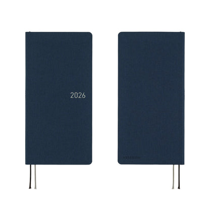 2026 Hobonichi English Weeks Mega / Colors: Cosmo Blue《January Start | English》