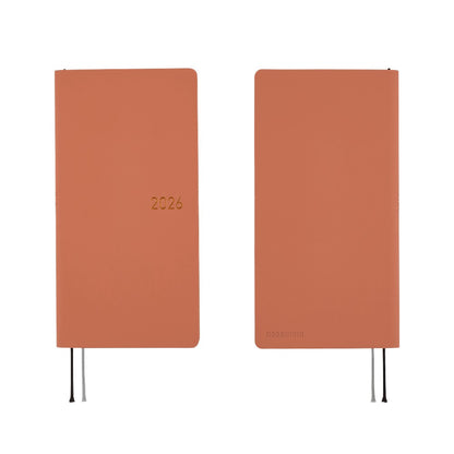 2026 Hobonichi English Weeks / Smooth: Milk Cocoa《January Start | English》