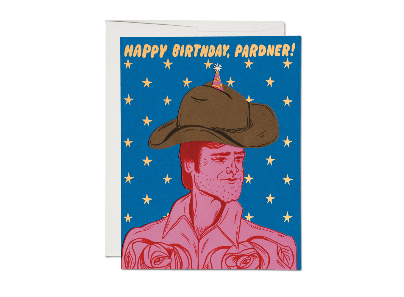 Birthday Pardner Greeting Card · Red Cap Cards