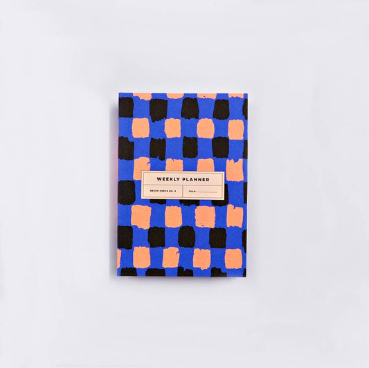 Brush Check No. 2 Lay Flat Pocket Weekly Planner