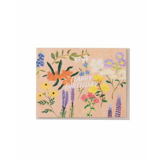 Pink Floral Birthday Card · Small Adventure