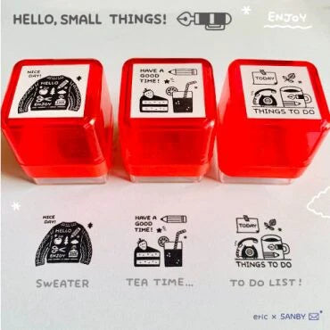 eric small things x SANBY Self-Inking Stamps