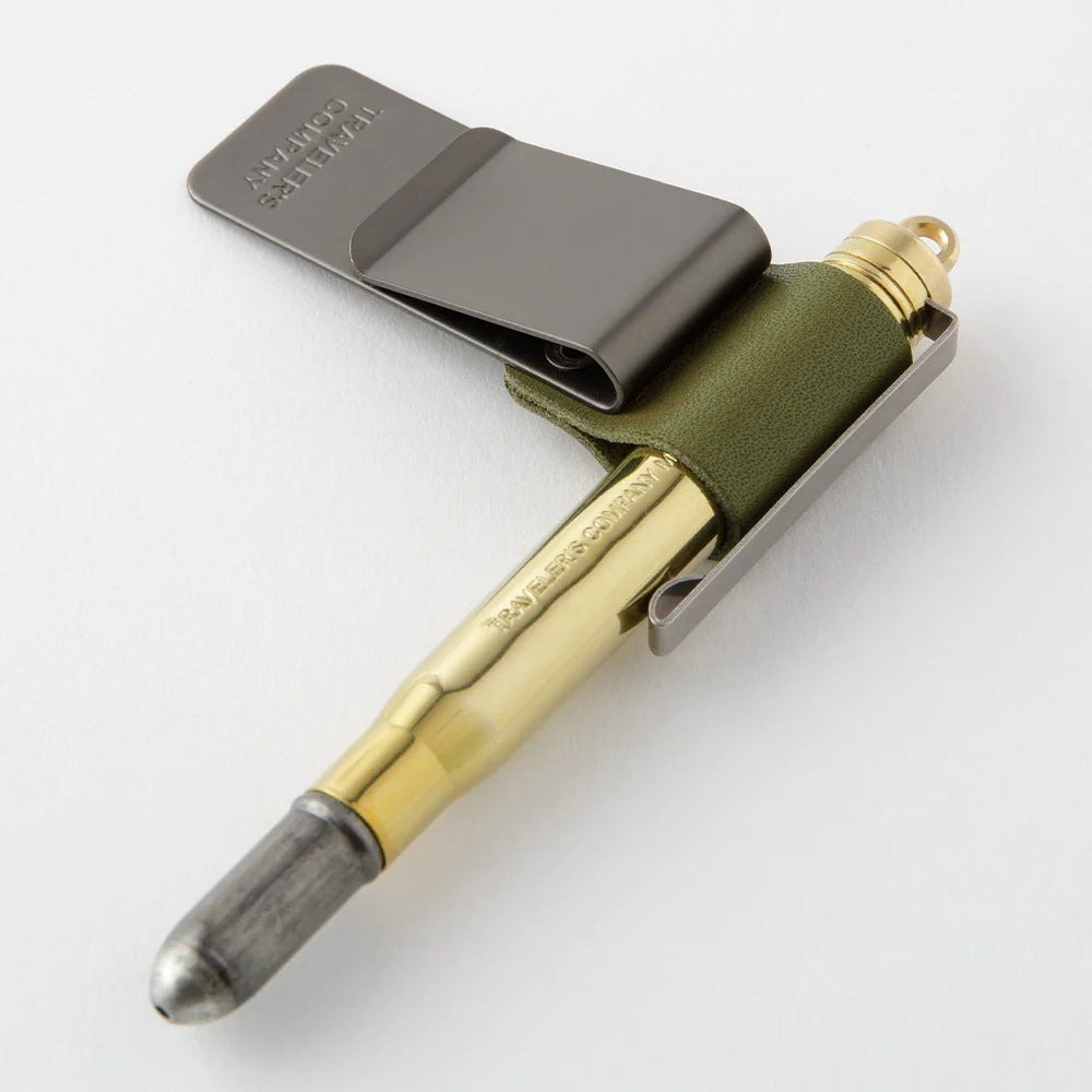 Traveler's Company Pen Holder - Olive