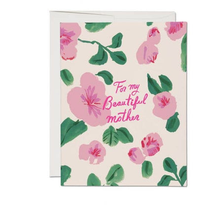 Mother Rose Card · Red Cap Cards