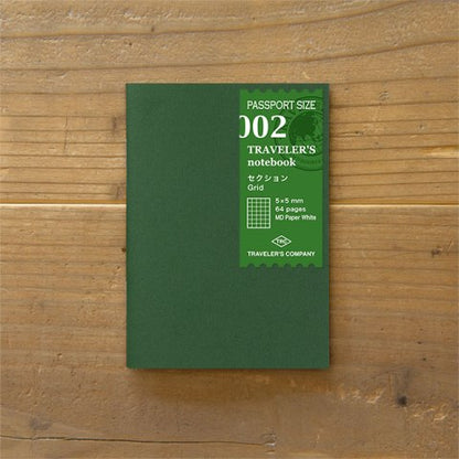 TN Passport Refill / 002 Grid Notebook