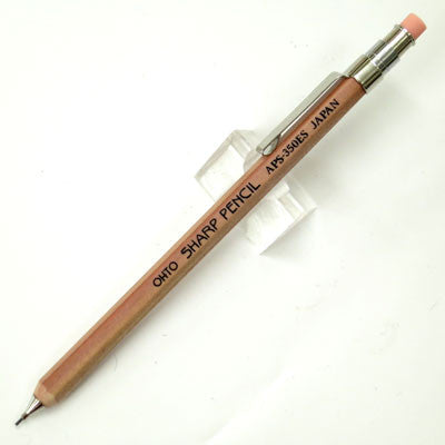 OHTO Mini Wooden Mechanical Pencil - Natural Wood