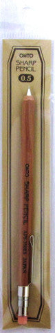 OHTO Mini Wooden Mechanical Pencil - Natural Wood