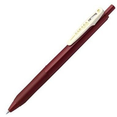 vintage sarasa clip gel pen - 0.5mm red black