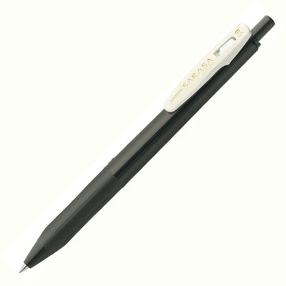 vintage sarasa clip gel pen - 0.5mm sepia black