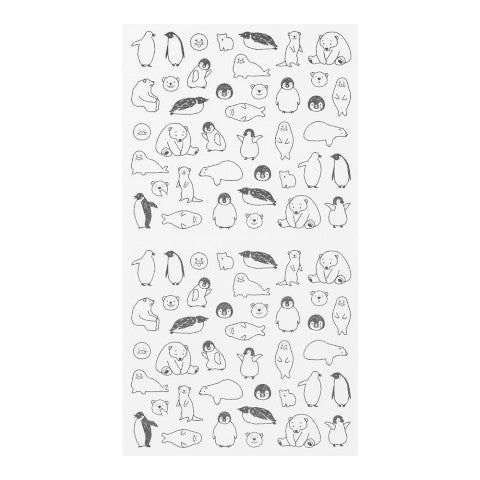 Chat Sea Creatures - Midori Planner Sticker