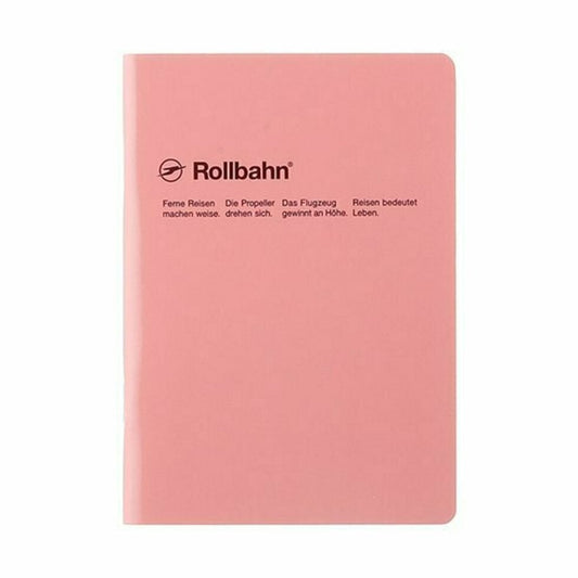 Rollbahn 'Note' Notebook B6 - Light Coral Pink