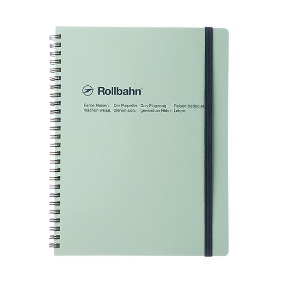 Rollbahn Spiral Notebook / Sky Blue