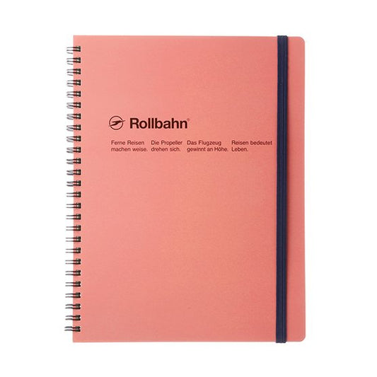 Rollbahn Spiral Notebook / Blush Pink