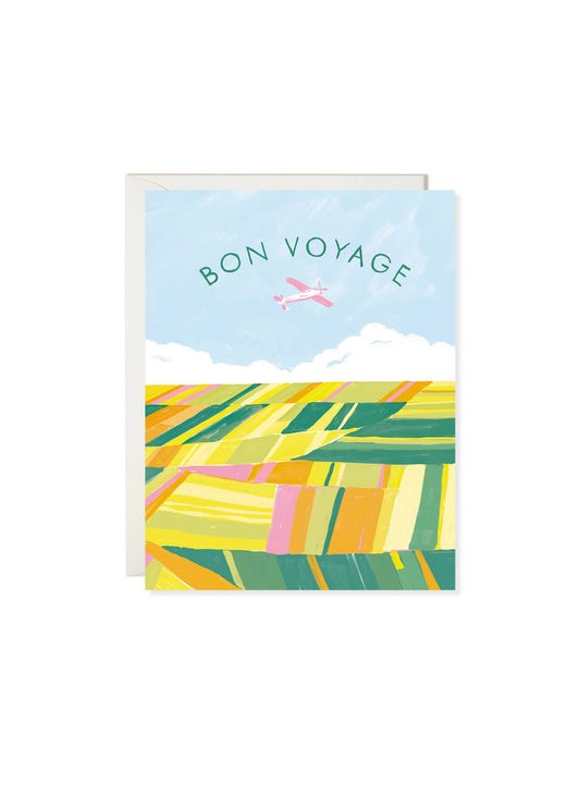 Bon Voyage Fields Card · Karen Schipper