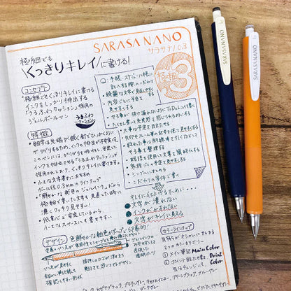 0.3mm Sarasa Nano Vintage Pen · Zebra