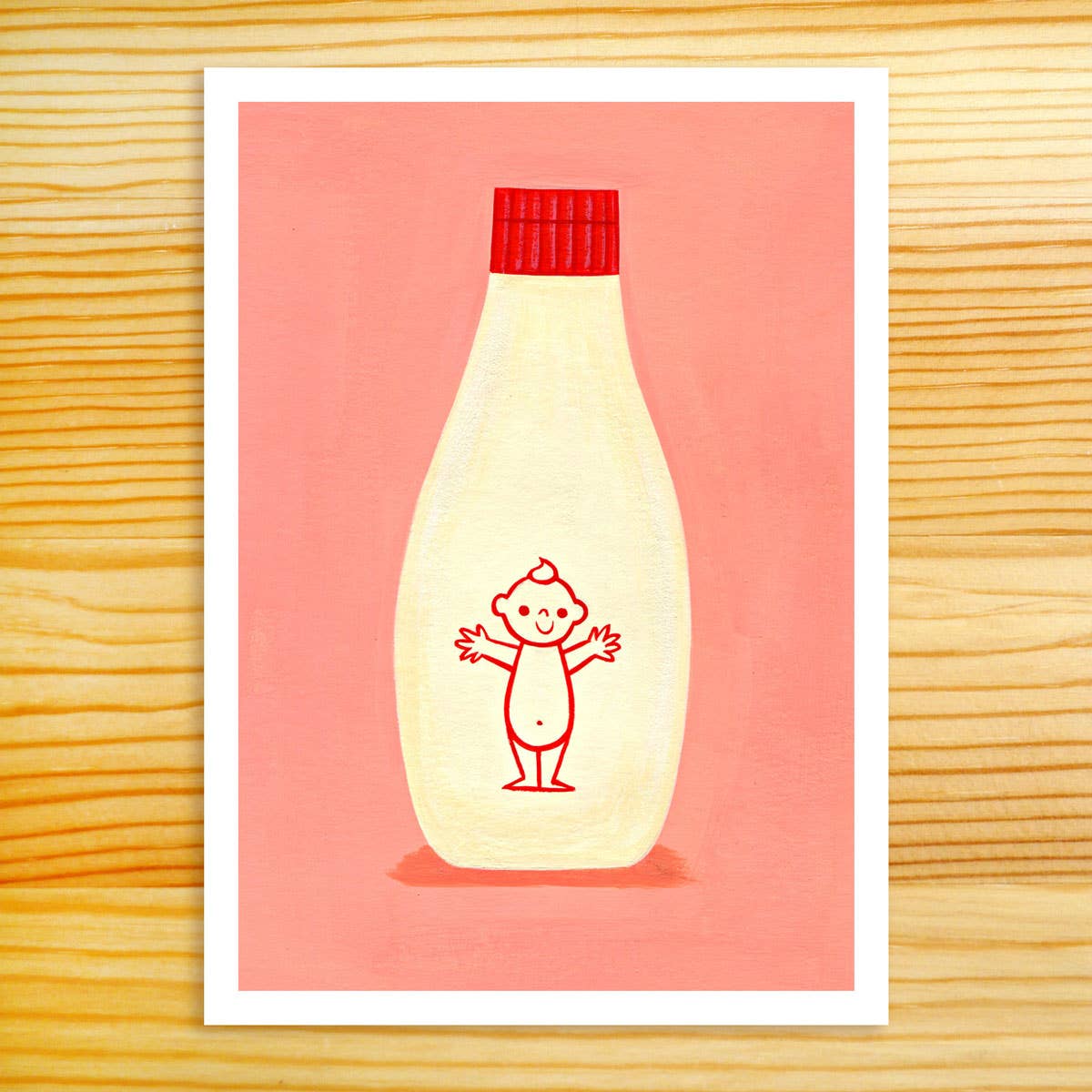 Kewpie Mayo Art Print · Nellie Le