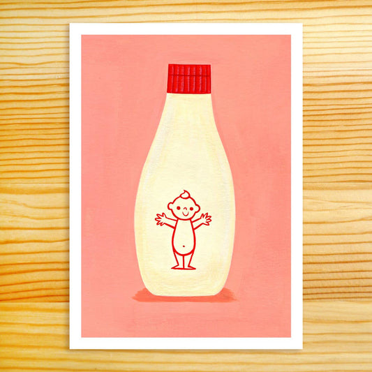 Kewpie Mayo Art Print · Nellie Le