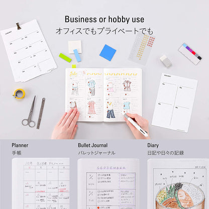 Bungu Vincent A5 Red Stalogy 365 Days Notebook · Stalogy x Paper Plant Co