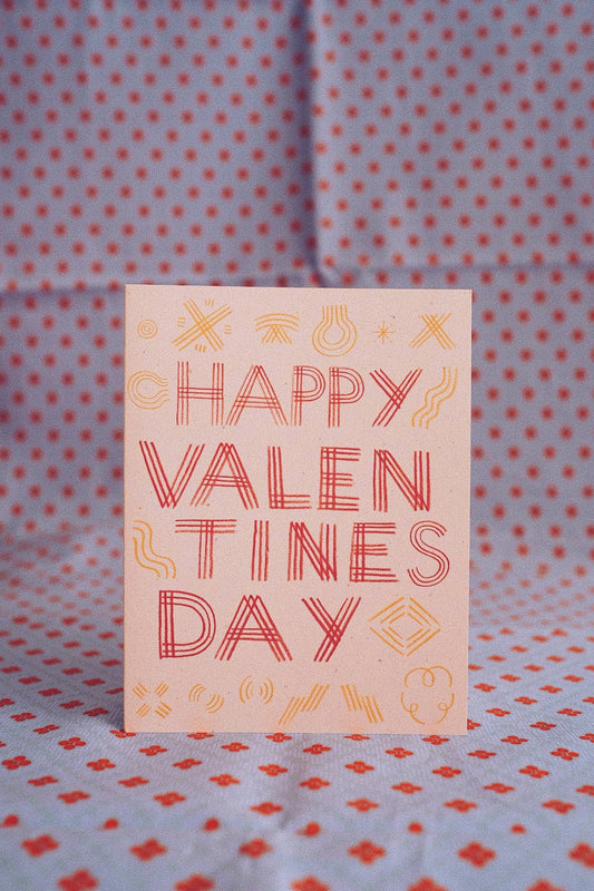 Happy Valentine's Triple Ply Greeting Card