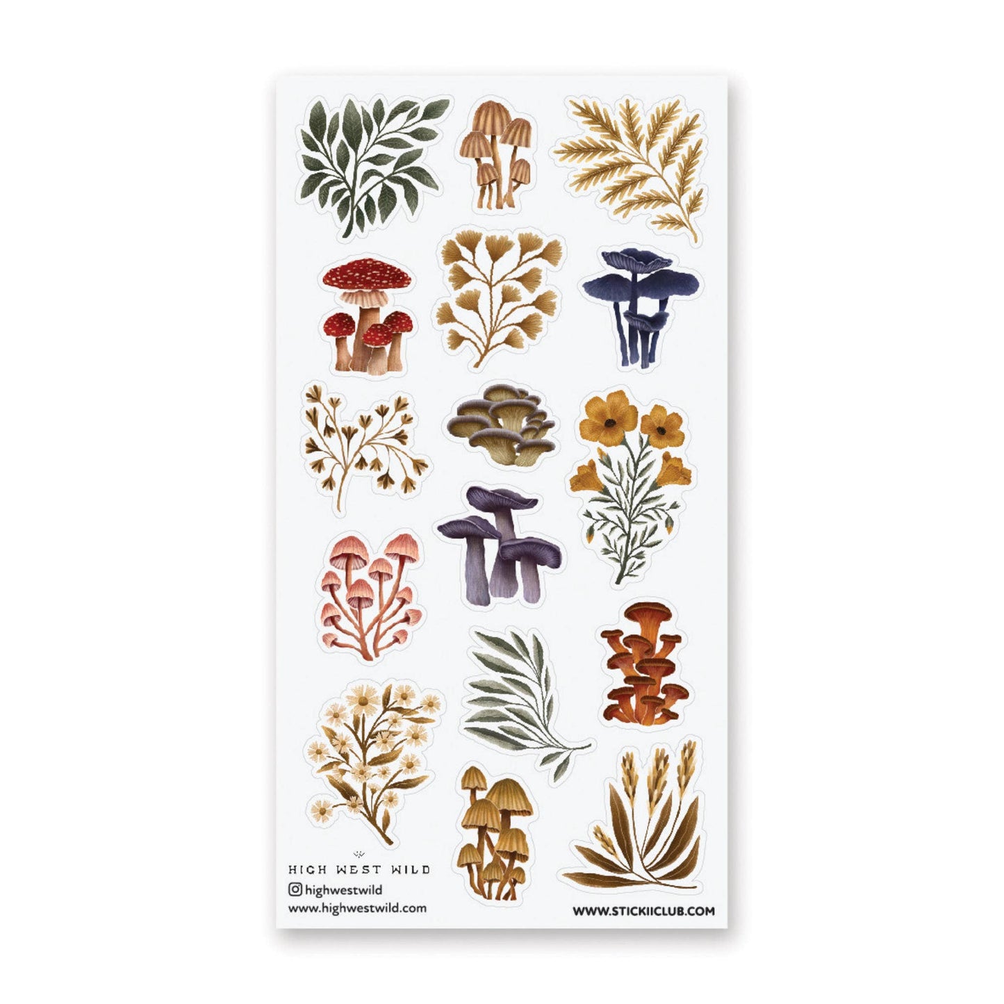 Woodland Goodness Sticker Sheet