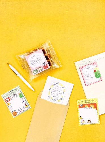 Furukawa Paper Sticky Notes - Cat