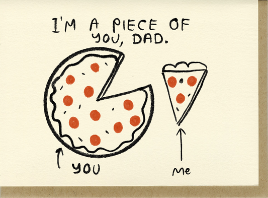 Piece of You, Dad Greeting Card