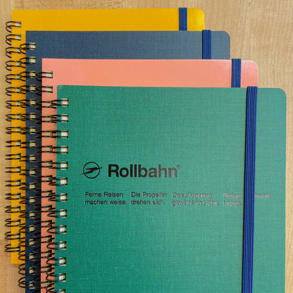 Yellow · Rollbahn Spiral Notebook