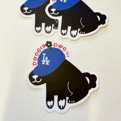 Dodger Dog Sticker · Paper Plant Co