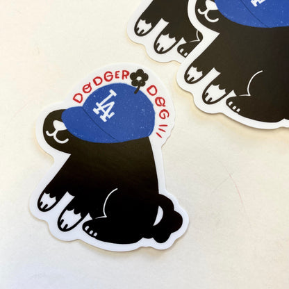 Dodger Dog Sticker · Paper Plant Co