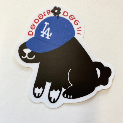 Dodger Dog Sticker · Paper Plant Co