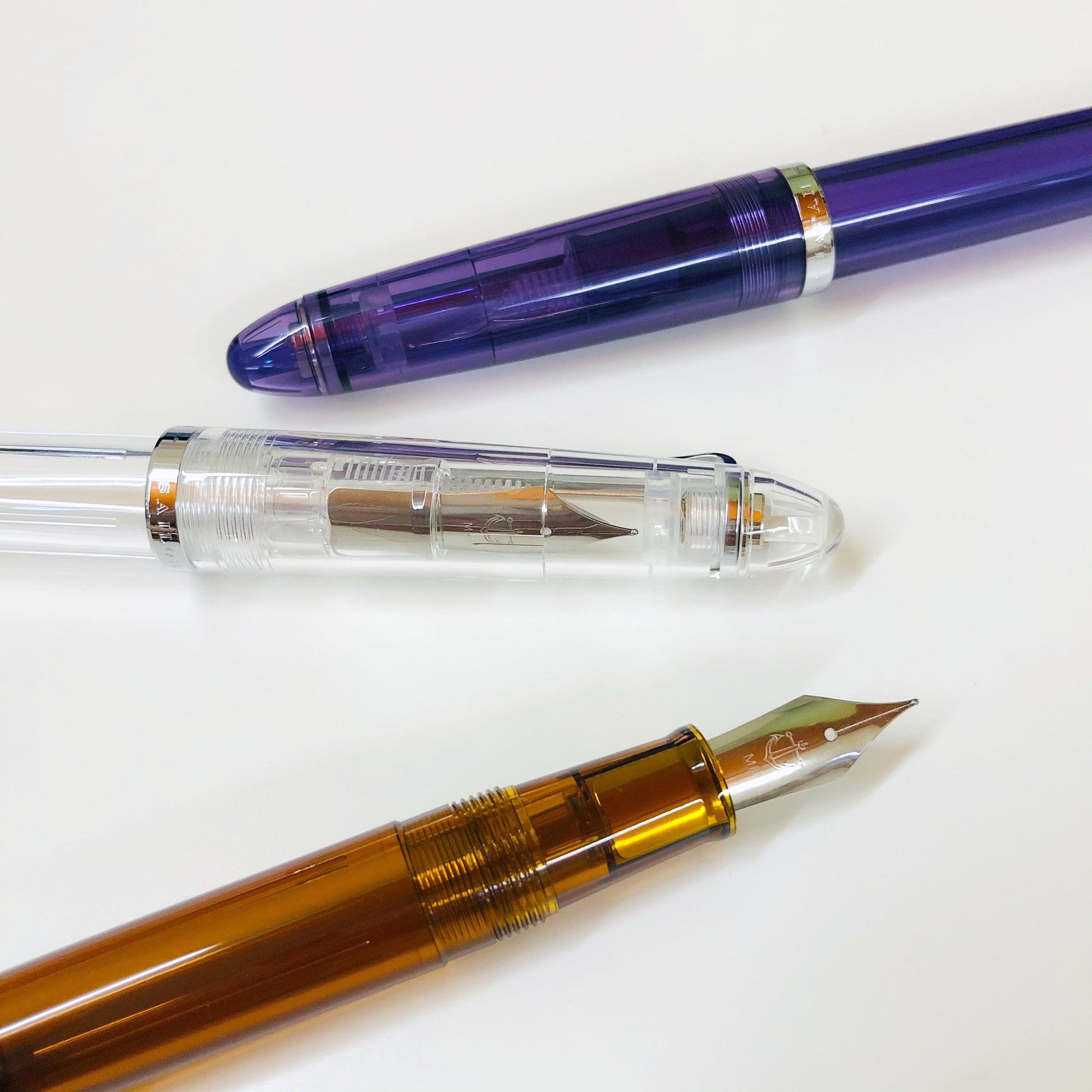 Sailor Compass 1911 Fountain Pen - Transparent Brown