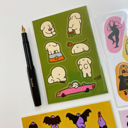 Fiff the Dog Sticker Sheet